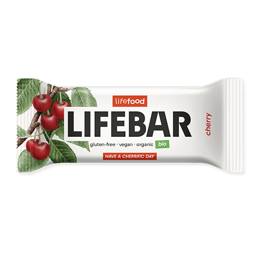 Tyčinka třešňová RAW BIO Lifebar 40g LIFEFOOD