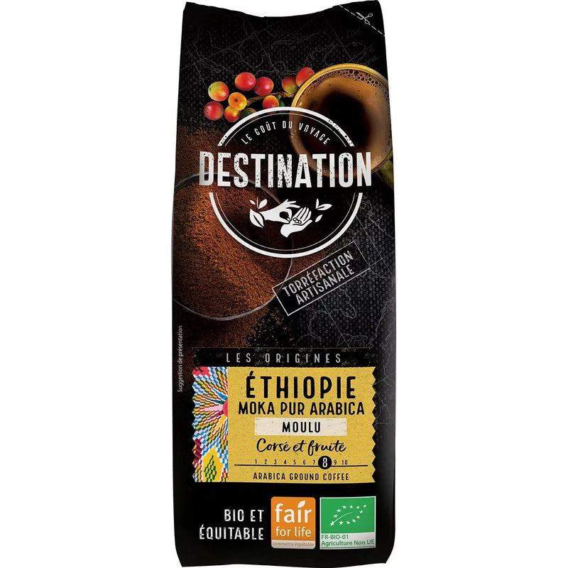 Káva mletá Etiopie 250 g BIO DESTINATION