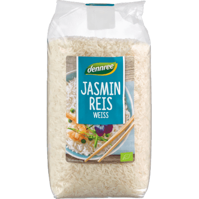 Rýže jasmínová bílá 1 kg BIO DENNREE