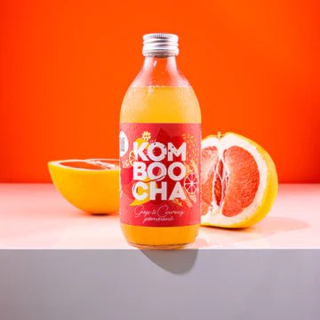 Komboocha Grep-červený pomeranč 330 ml BIO TAP DRINKS
