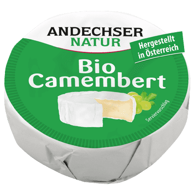Camembert 55% tuku 100 g BIO ANDECHSER NATUR