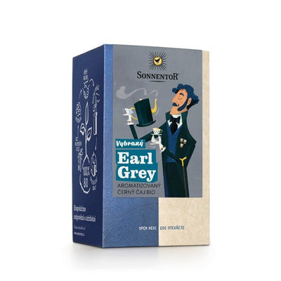 Vybraný Earl Grey černý čaj 27 g porcovaný BIO SONNENTOR
