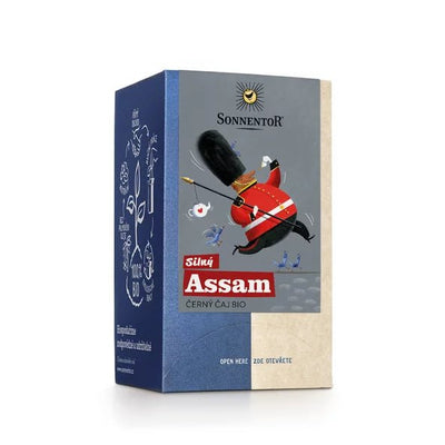 Černý čaj English Tea Assam 30,6 g porc. dvoukomorový BIO SONNENTOR
