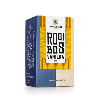 Rooibos vanilka 21,6 g porcovaný BIO SONNENTOR