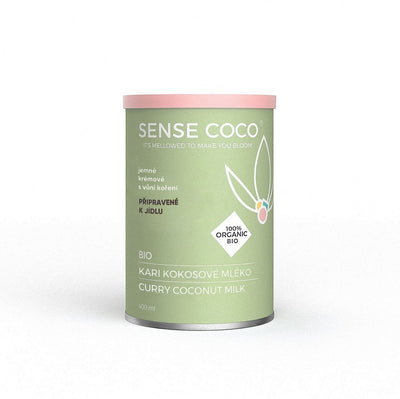 Kari kokosové mléko 400ml BIO Sense Coco