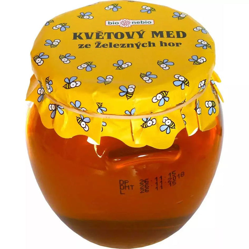 Květový med ze Železných hor 650 g NEBIO Bionebio