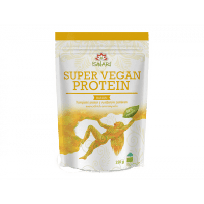 Super vegan protein - Banán 250 g BIO ISWARI