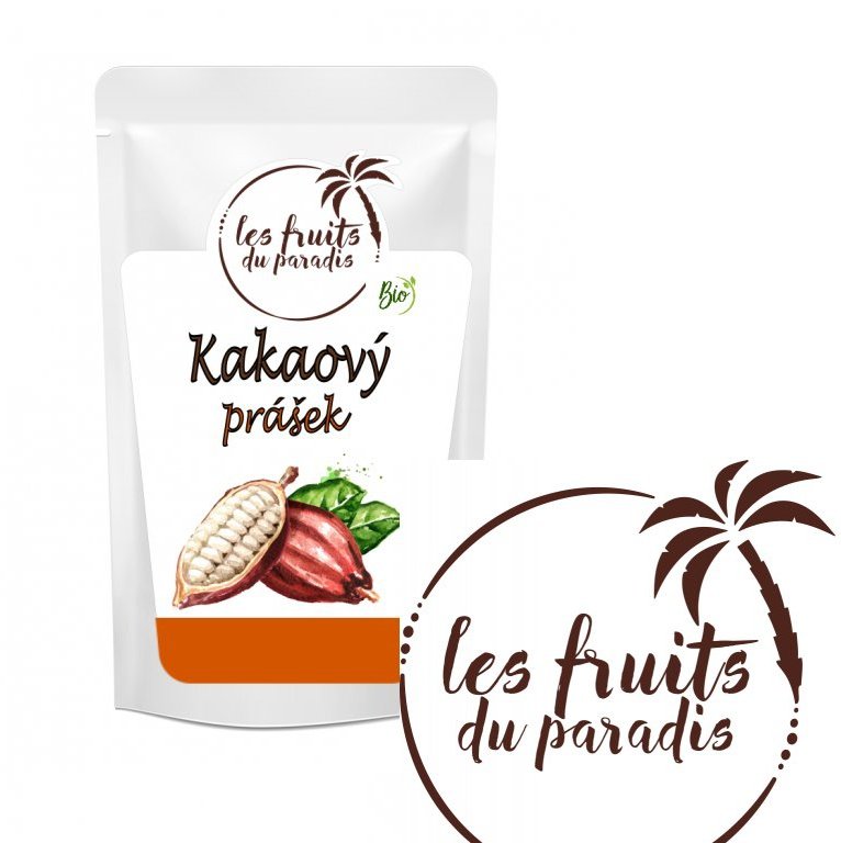 Kakaový prášek 200 g BIO Les Fruits du Paradis