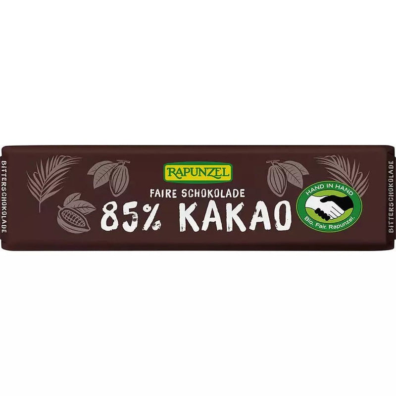 Mini hořká čokoláda 85% 20 g BIO RAPUNZEL