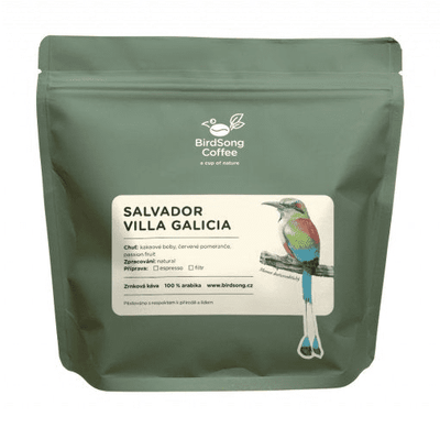 Salvador Villa Galicia natural BIO BIRDSONG COFFEE