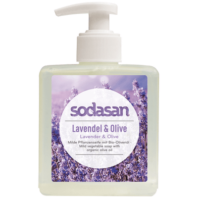 Tekuté mýdlo levandule-oliva 300 ml Sodasan