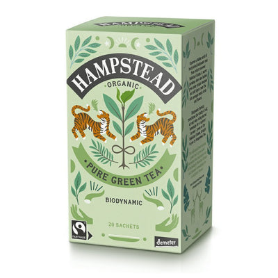 Zelený čaj 20ks BIO demeter HAMPSTEAD