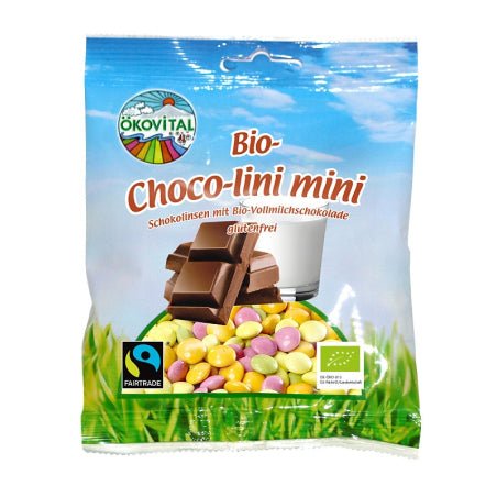 Čokoládové dražé barevné 100 g BIO ÖKOVITAL