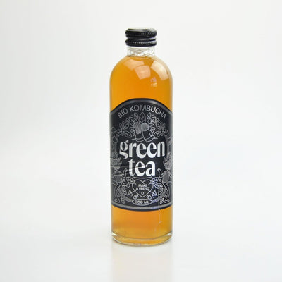 Kombucha zelený čaj ve skle 350 ml BIO Stevikom