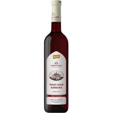 Pinot Noir Barbora 2018 0,75l Vinné sklepy Kutná Hora