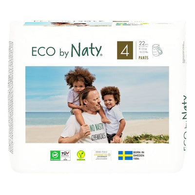 Natahovací plenkové kalhotky maxi 8-15 kg 22 ks Eco by Naty