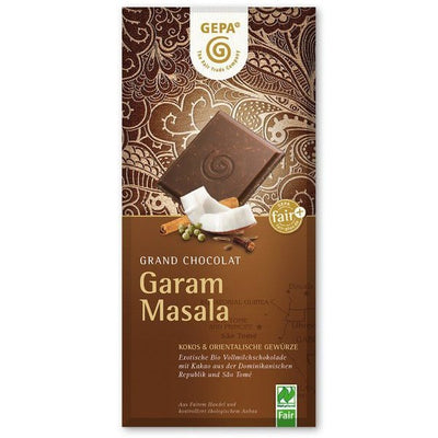 Mléčná čokoláda Garam Masala 100 g BIO GEPA