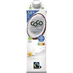 Kokosové mléko 3,8% 1 L BIO ANTONIO MARTINS