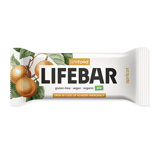Lifebar tyčinka meruňková RAW BIO 40g