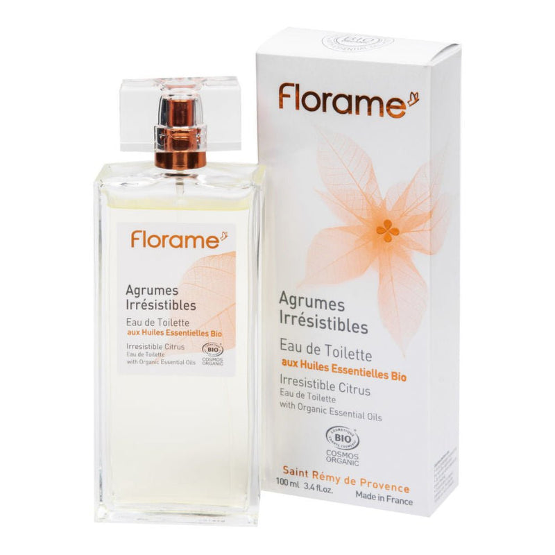 Toaletní voda přírodní Agrumes Irrésistibles 100 ml BIO Florame