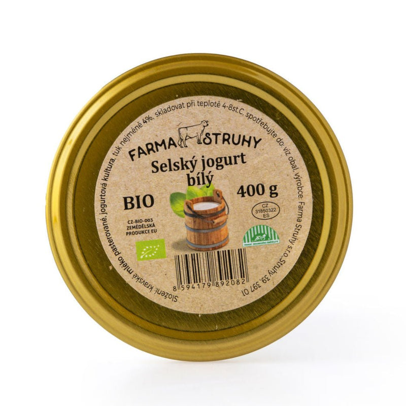 Selský jogurt bílý 400 g BIO FARMA STRUHY