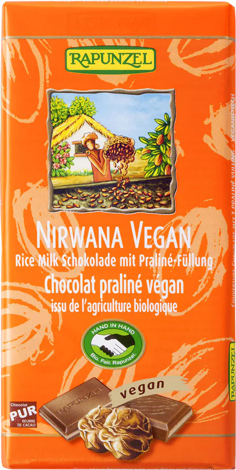 Čokoláda Nirwana vegan 100 g BIO RAPUNZEL