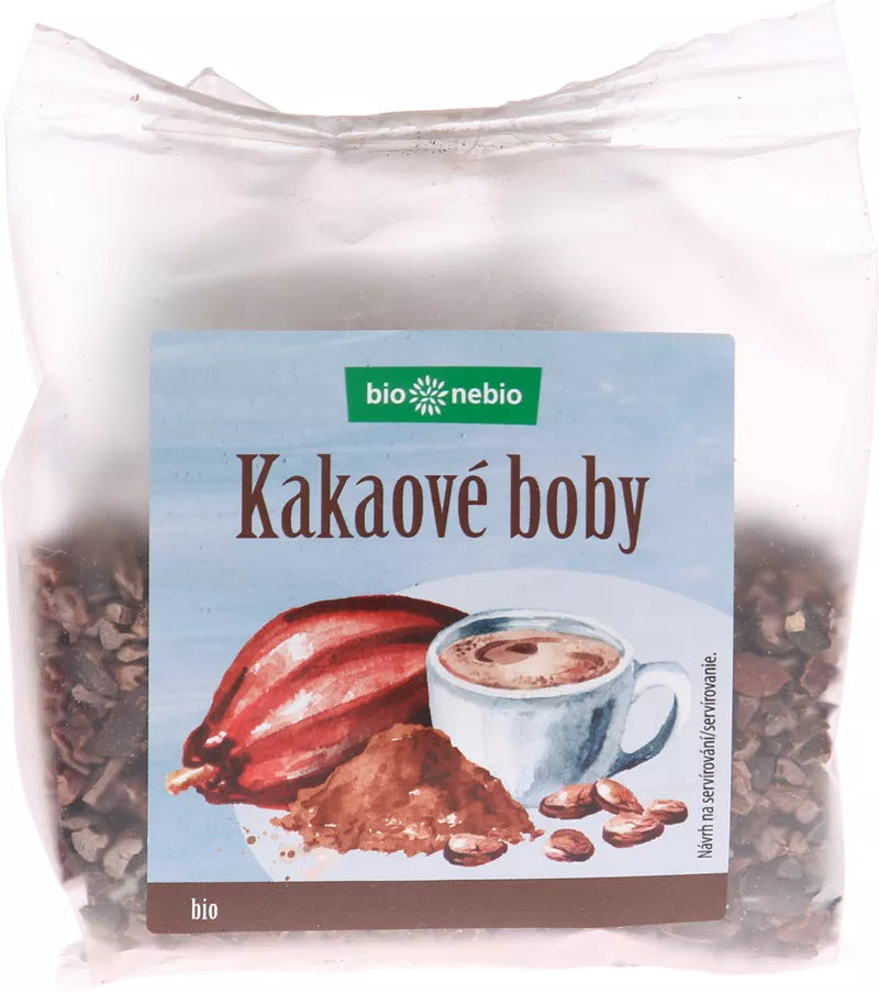 Kakaové boby drcené 100 g BIO BIO*NEBIO