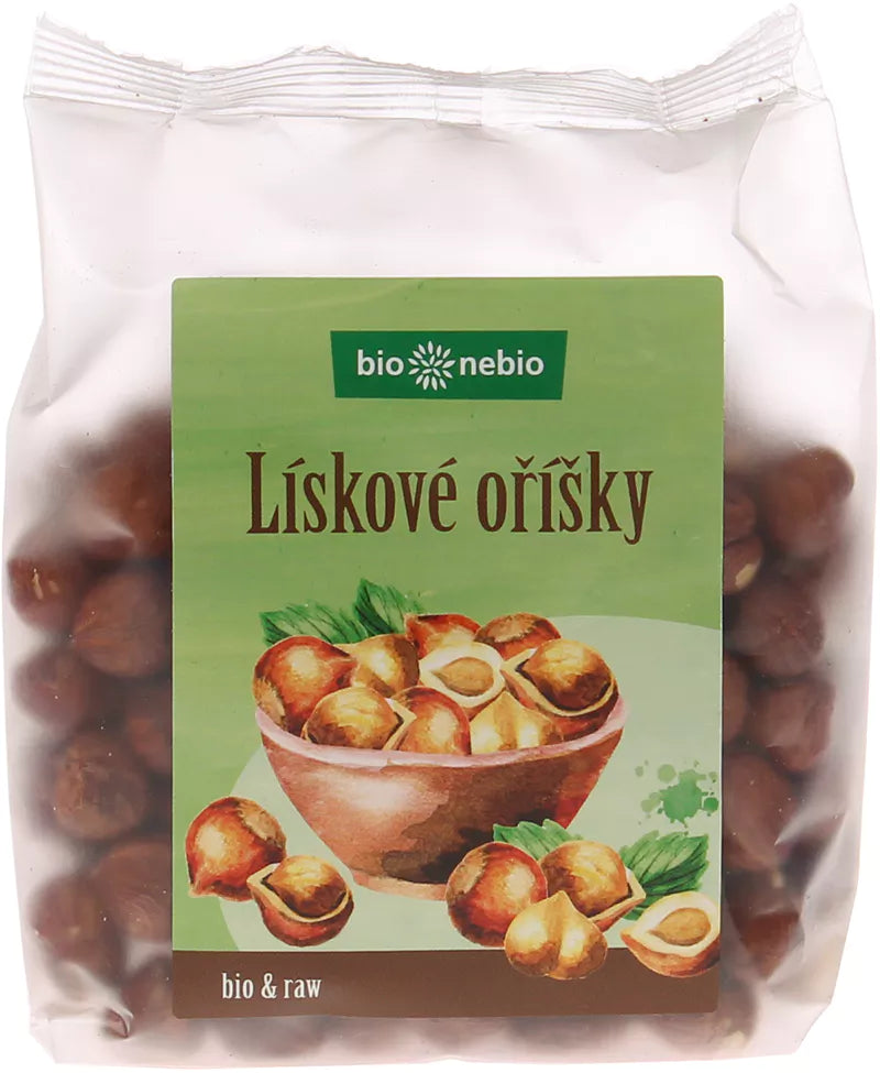 Lískové oříšky 200 g BIO BioNebio