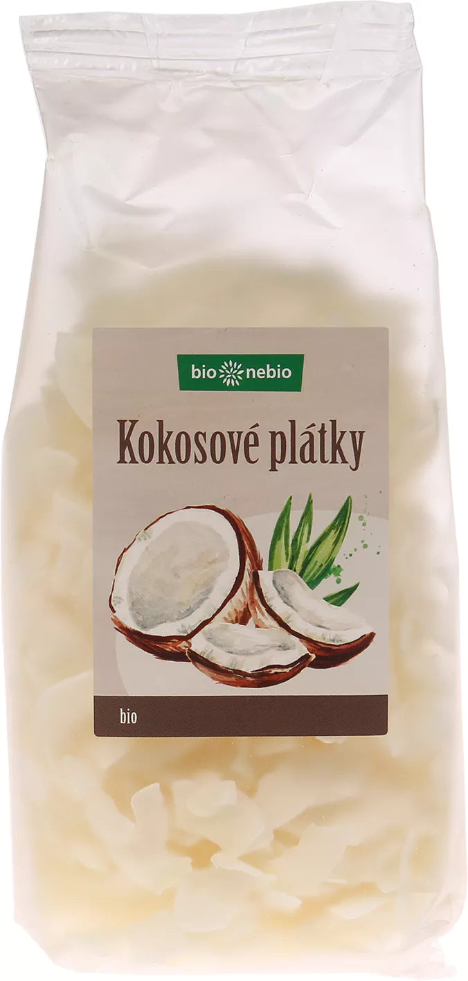 Kokosové plátky 100 g BIO BioNebio