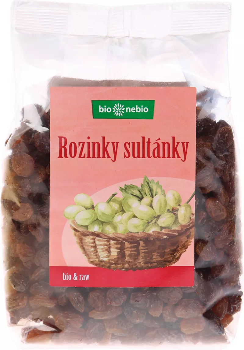 Rozinky sultánky 400 g BIO BioNebio