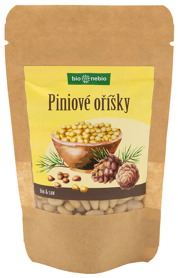 Piniové oříšky 50 g BIO BioNebio