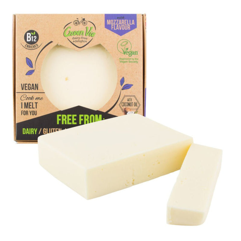 Veganská alternativa sýru "mozarella" blok 250 g GREENVIE