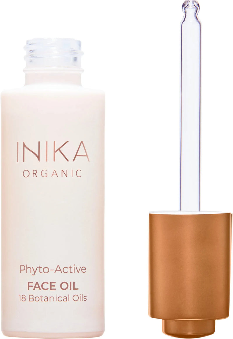 Pleťový olej s rostlinnými výtažky Phyto Activ 30 ml INIKA ORGANIC