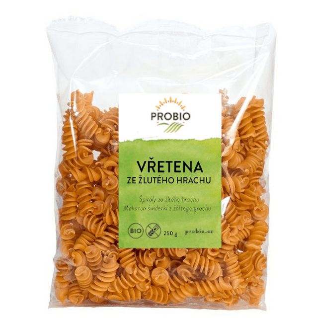 Vřetena ze žlutého hrachu 250 g BIO PROBIO