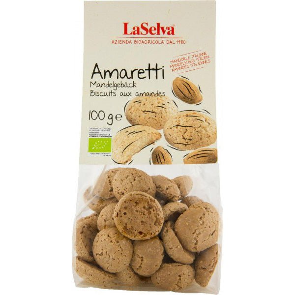 Mandlové sušenky Amaretti 100 g BIO LaSELVA
