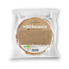 Wild Focaccia mražená 4 ks BIO WILD&COCO