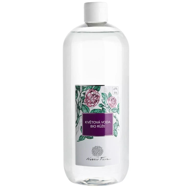 Květová voda Růže (plastová lahev) 1000 ml BIO NOBILIS TILIA