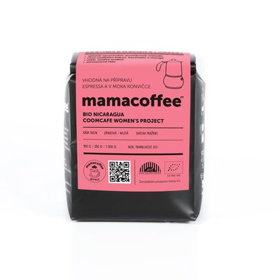 Nicaragua Coomcafe Women's Project BIO zrno mamacoffee