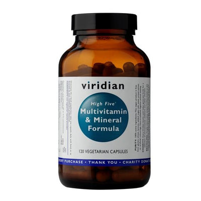 Multivitamin High Five & Mineral 120 kapslí VIRIDIAN