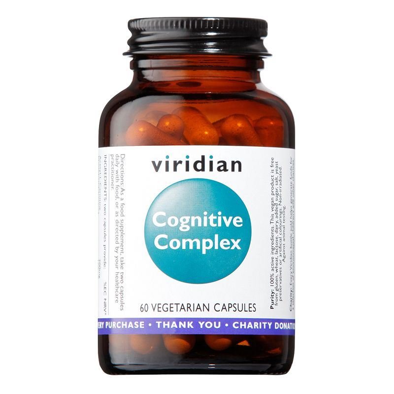 Cognitive Complex Kognitivní koplex 60 kapslí VIRIDIAN