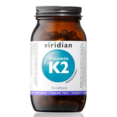 Vitamin K2 90 kapslí 12,6 g VIRIDIAN