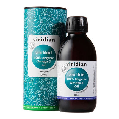 Viridikid Omega-3 Oil 200 ml ORGANIC VIRIDIAN