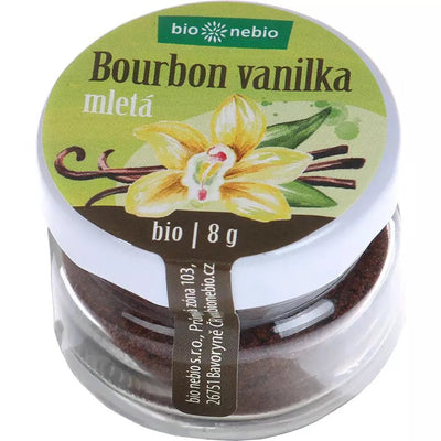 Bourbon vanilka mletá 8 g BIO bionebio