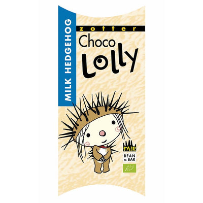 Čokoládové lízátko Mléčný ježek 20g BIO Zotter