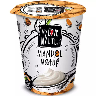 Zakysaná mandlová alternativa jogurtu bílý 400g BIO VEGAN MY LOVE MY LIFE