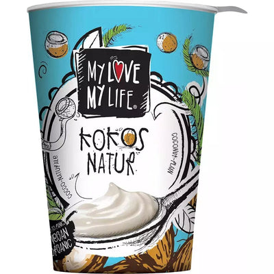 Zakysaná kokosová alternativa jogurtu bílý 400g BIO VEGAN MY LOVE MY LIFE