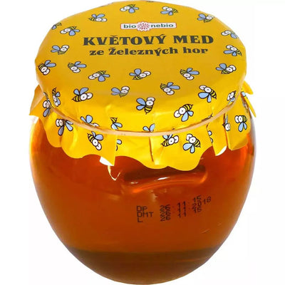 Květový med ze Železných hor 650 g NEBIO Bionebio