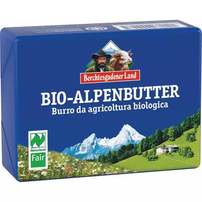Čerstvé alpské máslo 250 g BIO Berchtesgadener Land