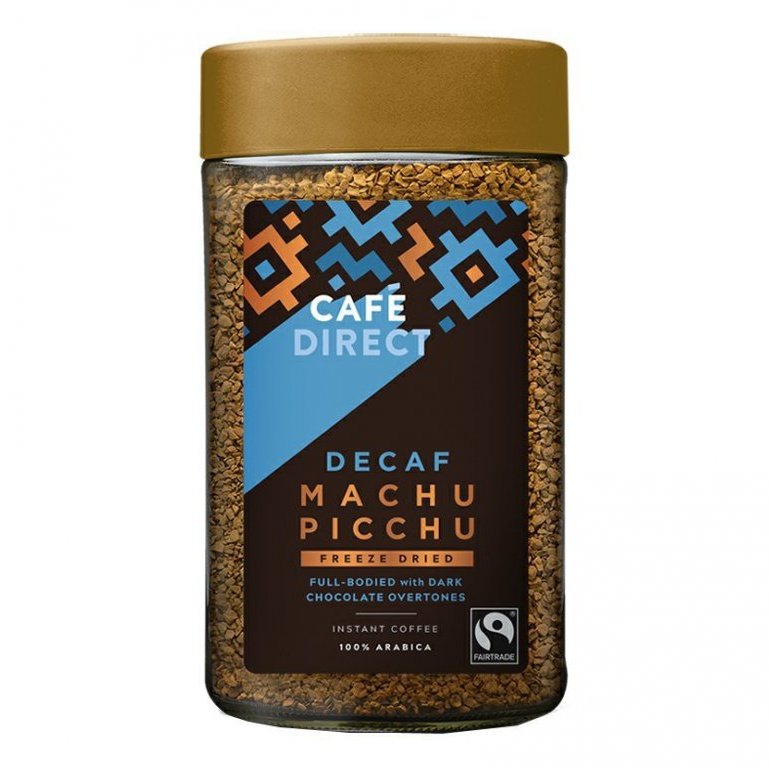 Machu Picchu instantní káva BEZ KOFEINU 100g Cafédirect