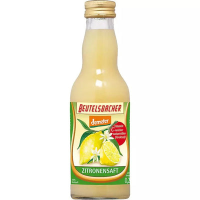 Citronová šťáva 100% 200 ml BIO Beutelsbacher